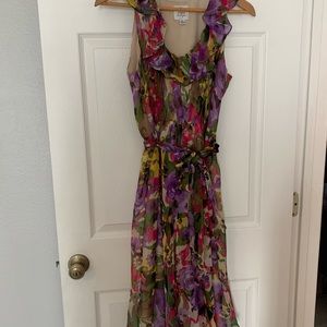Silk dress. New.